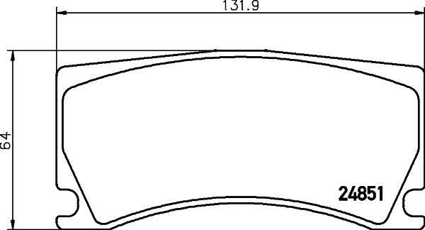 Pagid T1790 - Тормозные колодки, дисковые, комплект autosila-amz.com