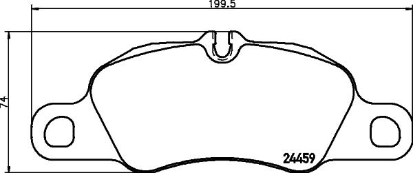 Pagid T1753 - Тормозные колодки, дисковые, комплект autosila-amz.com