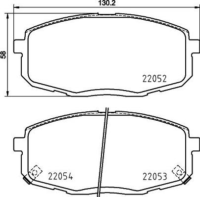 Pagid T2694 - Тормозные колодки, дисковые, комплект autosila-amz.com