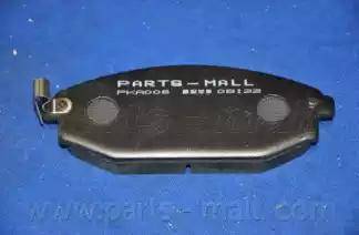 Parts-Mall PKA-006 - Тормозные колодки, дисковые, комплект autosila-amz.com