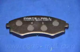 Parts-Mall PKD-005 - Колодки тормозные дисковые SSANGYONG REXTON(Y200/250) PMC 4813008152 autosila-amz.com