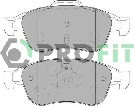 Parts-Mall PKE-009 - Тормозные колодки, дисковые, комплект autosila-amz.com