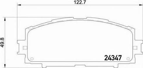 Parts-Mall PKF-014 - Тормозные колодки, дисковые, комплект autosila-amz.com