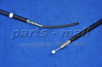 Parts-Mall PTA-117 - Трос стояночного тормоза HYUNDAI ACCENT PMC 5976022110 5976022110 autosila-amz.com