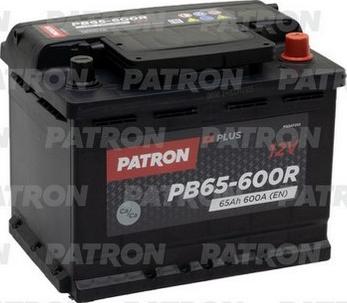 Patron PB65-600R - Стартерная аккумуляторная батарея, АКБ autosila-amz.com