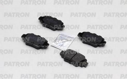 Patron PBP992 - Тормозные колодки, дисковые, комплект autosila-amz.com