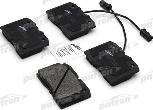Patron PBP655 - Тормозные колодки, дисковые, комплект autosila-amz.com