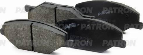 Patron PBP055 - Тормозные колодки, дисковые, комплект autosila-amz.com