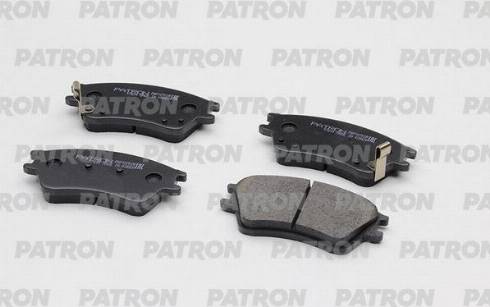 Patron PBP107KOR - Тормозные колодки, дисковые, комплект autosila-amz.com