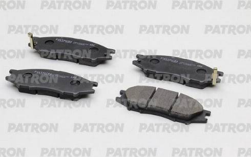 Patron PBP7043KOR - Тормозные колодки, дисковые, комплект autosila-amz.com