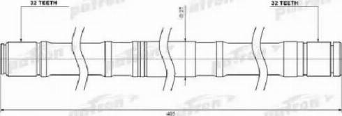 Patron PDS0447 - Приводной вал autosila-amz.com