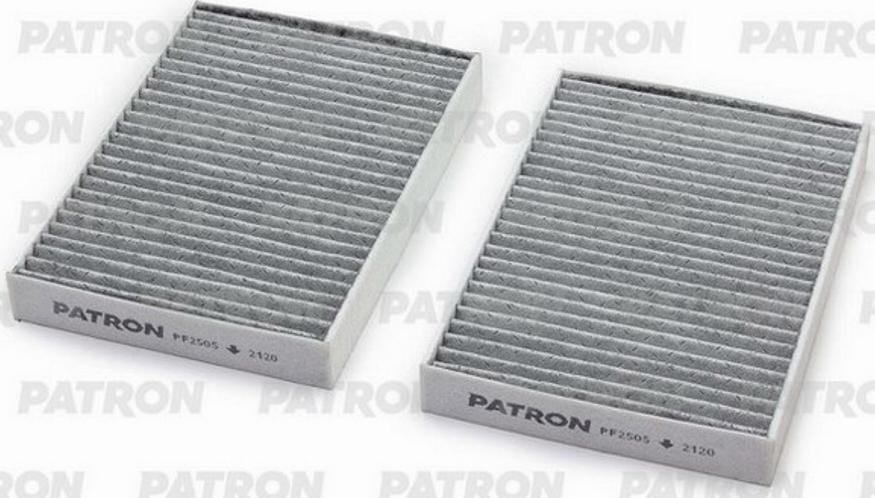 Patron PF2505 - Фильтр воздуха в салоне autosila-amz.com