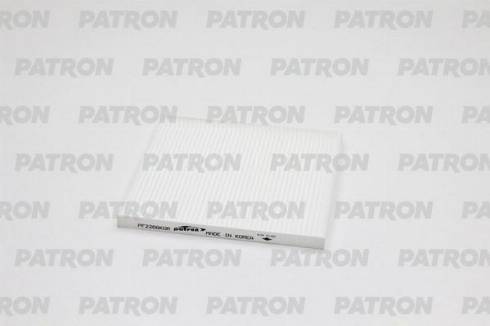 Patron PF2266KOR - Фильтр воздуха в салоне autosila-amz.com