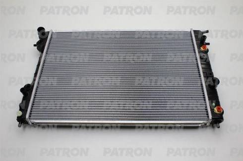 Patron PRS3158 - Радиатор системы охлаждения паяный OPEL: OMEGA B 2.5V6/2.6V6/3.0V6/3.2V6, 94-03,(+AC), (A/T) autosila-amz.com