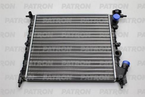Patron PRS3204 - Радиатор системы охлаждения RENAULT: 19, CLIO 1.1-1.4, 88- autosila-amz.com