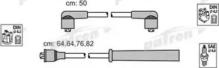 Patron PSCI1016 - Комплект проводов зажигания autosila-amz.com