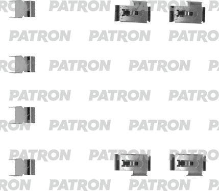Patron PSRK1092 - Комплектующие для колодок дискового тормоза autosila-amz.com