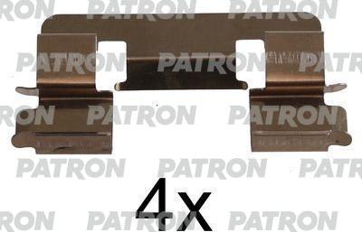 Patron PSRK1067 - Комплектующие для колодок дискового тормоза autosila-amz.com