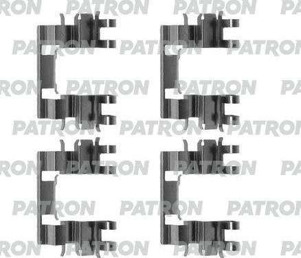 Patron PSRK1158 - Комплектующие для колодок дискового тормоза autosila-amz.com