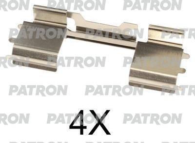 Patron PSRK1111 - Комплектующие для колодок дискового тормоза autosila-amz.com