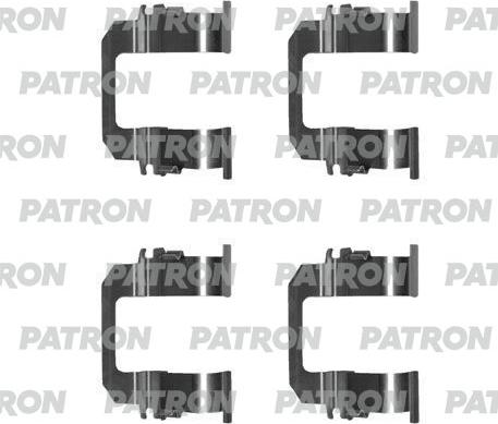 Patron PSRK1133 - Комплектующие для колодок дискового тормоза autosila-amz.com