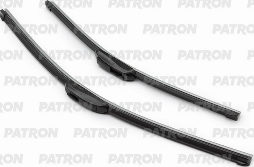 Patron PWB480FS - Щетки стеклоочистителя BMW/NISSAN/OPEL 61см + 48см к-кт плоская Hook/под крюк autosila-amz.com