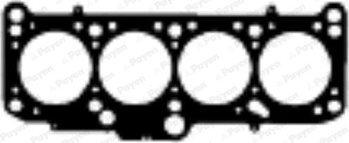 Payen BX810 - Прокладка, головка цилиндра autosila-amz.com