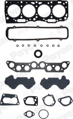 Payen DR620 - Комплект прокладок, головка цилиндра autosila-amz.com