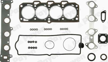 Payen DX040 - Комплект прокладок, головка цилиндра autosila-amz.com