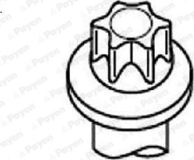 Payen HBS524 - Комплект болтов головки цилиндра autosila-amz.com