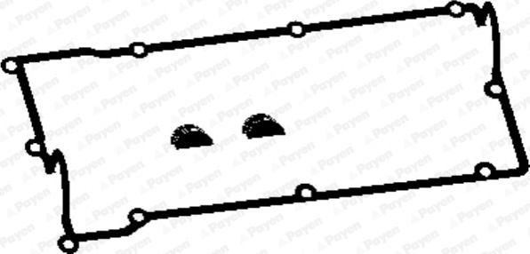 Payen HM5261 - Комплект прокладок, крышка головки цилиндра autosila-amz.com