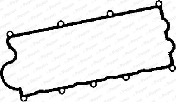 Payen JM5197 - Прокладка, крышка головки цилиндра autosila-amz.com