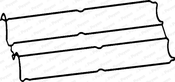 Payen JM5184 - Прокладка, крышка головки цилиндра autosila-amz.com