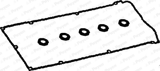 Payen JN933 - Прокладка, крышка головки цилиндра autosila-amz.com