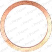 Payen KJ854 - Уплотнительное кольцо, резьбовая пробка маслосливного отверстия autosila-amz.com