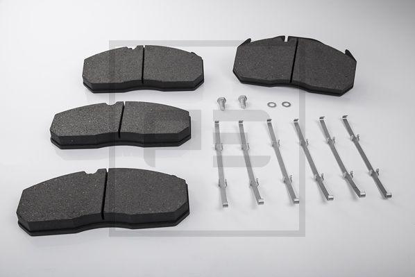 PE Automotive 086.302-50A - Тормозные колодки, дисковые, комплект autosila-amz.com