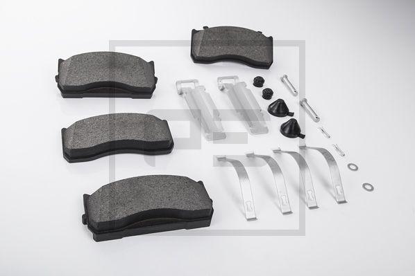 PE Automotive 086.335-00A - Тормозные колодки, дисковые, комплект autosila-amz.com