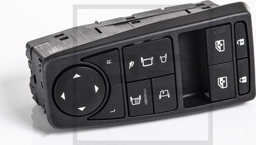 PE Automotive 030.544-00A - Car window regulator switch L (window and mirrors control) fits: MAN TGL I, TGM I, TGS I, TGX I 02.0 autosila-amz.com