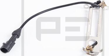 PE Automotive 026.701-00A - Сигнализатор, износ тормозных колодок autosila-amz.com