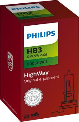 PHILIPS 9005HWC1 - Лампа накаливания, фара дальнего света autosila-amz.com