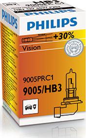PHILIPS 9005PRC1 - Лампа галогенная HB3 12V 60W P20D PREMIUM (На 30% больше света на дороге) autosila-amz.com