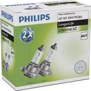 PHILIPS 12972 - Лампа галоген Premium H7 12В 55ВТ autosila-amz.com