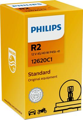 PHILIPS 12620C1 - Лампа накаливания, фара дальнего света autosila-amz.com