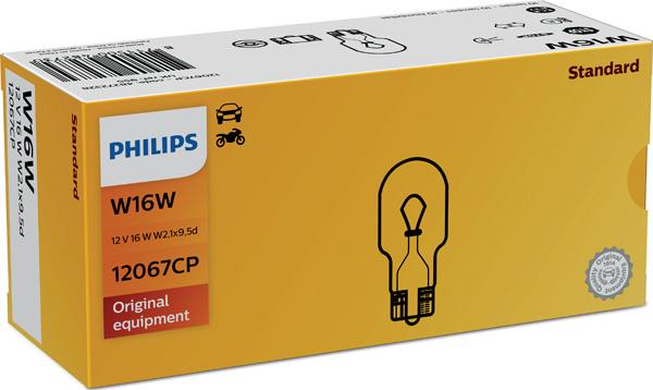 PHILIPS 12067CP - Лампа накаливания, фонарь указателя поворота autosila-amz.com