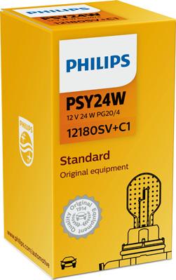 PHILIPS 12180SV+C1 - Лампа накаливания, фонарь указателя поворота autosila-amz.com