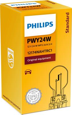 PHILIPS 12174NAHTRC1 - Лампа накаливания Philips 12174NAHTRC1 PWY24W 12W-24W HiPerVision autosila-amz.com