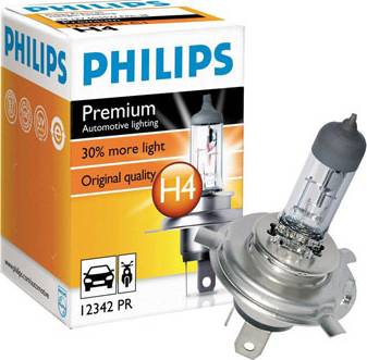 PHILIPS 12342PR - Лампа накаливания, противотуманная фара autosila-amz.com