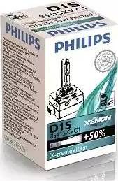 PHILIPS 85415XVC1 - Автозапчасть/Лампа D1S 85V 35W PK32d-2 (серия X-Treme Vision) (ксенон) autosila-amz.com