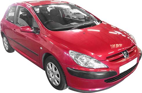 Phira 307-01320 - Бампер задн грунт PEUGEOT: 307 05.01-09.05 sw (Страна производства: ИСПАНИЯ) autosila-amz.com