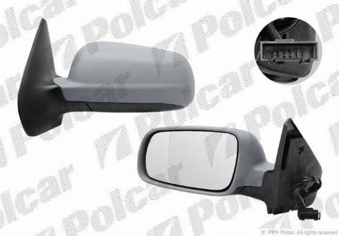 Polcar 9541529M - Наружное зеркало autosila-amz.com